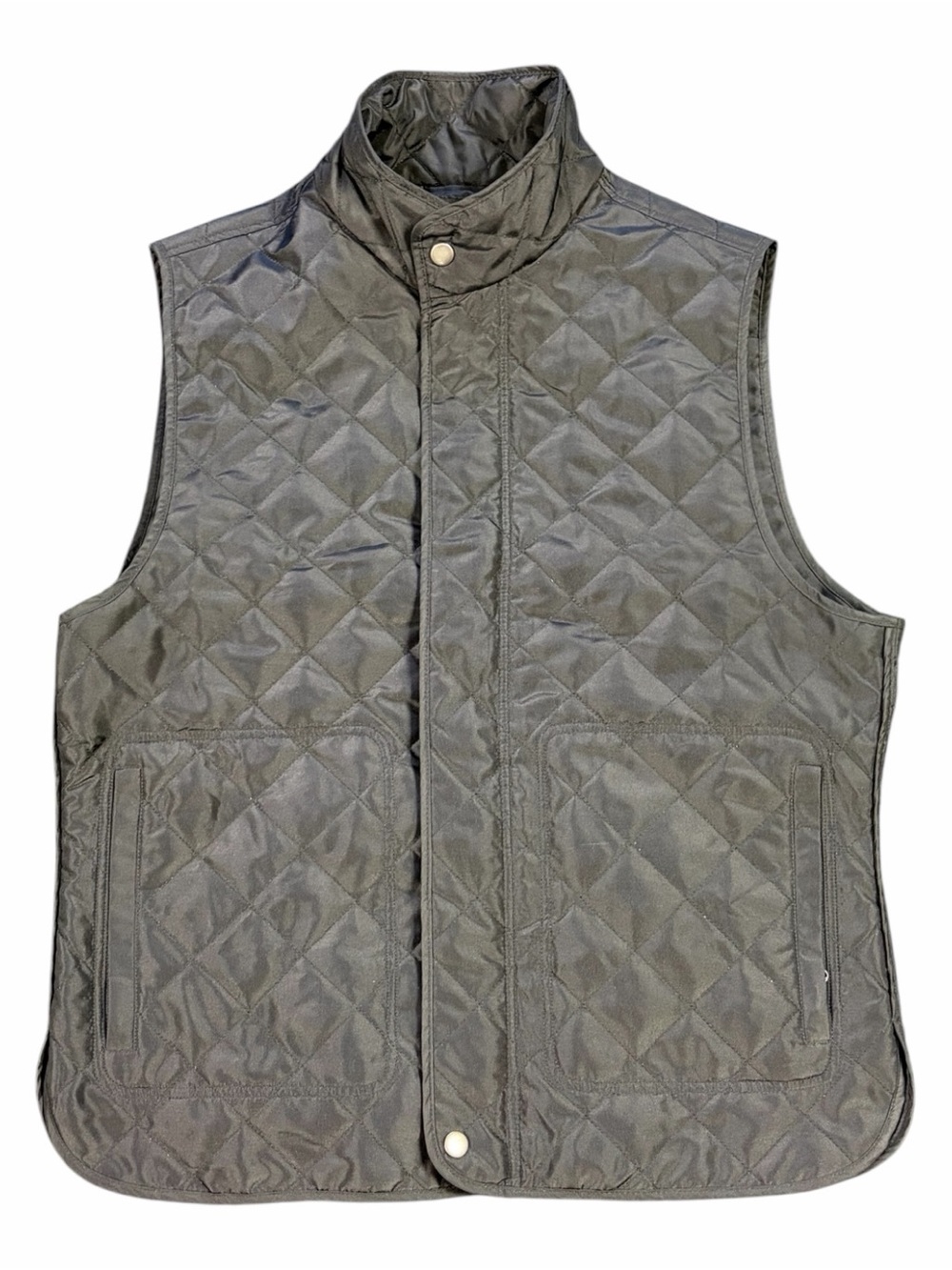 Banana Republic Quilted Vest - Black, used good condition
